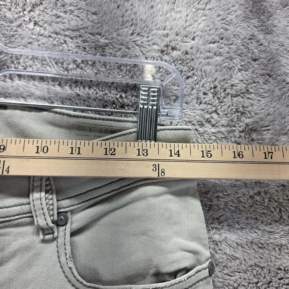 Diesel Jeans Mens 27x32 Gray Sleenker Slim Skinny Button Fly Stretch 0666S